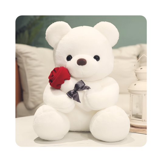 Teddy Bear with Roses